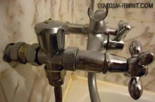 Краны для стиральной машины. Установка крана на смеситель 15