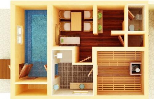 Проект баня с бассейном и зоной отдыха. Как самому сделать бассейн: разработка проекта 02