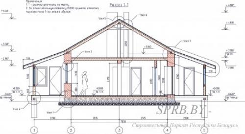 Схема для постройки дома. Общая информация о доме 06 Схема для постройки дома. Общая информация о доме 06