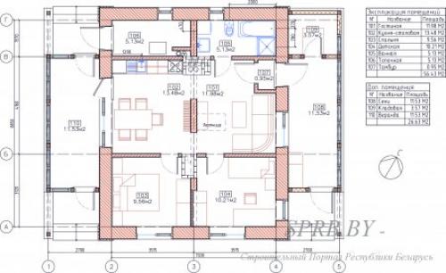 Схема для постройки дома. Общая информация о доме 04 Схема для постройки дома. Общая информация о доме 04