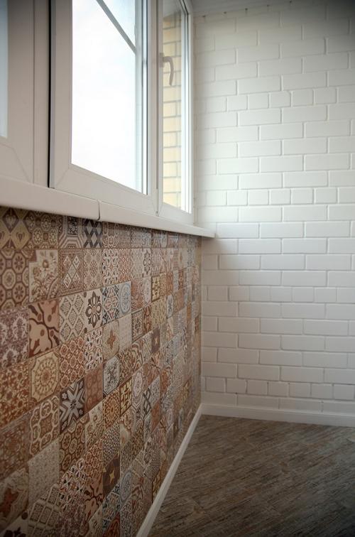 Отделка пола на балконе плиткой своими руками. Виды плиток для балкона 05 Отделка пола на балконе плиткой своими руками. Виды плиток для балкона 05