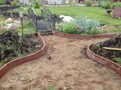 Как положить тротуарную плитку 30 н.  Монтаж