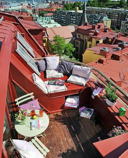 Как наполнить открытый балкон красотой и уютом. Открытый балкон 2023: ТОП-80 идей дизайна с фото 02