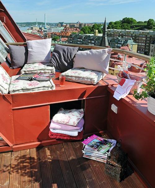 Как наполнить открытый балкон красотой и уютом. Открытый балкон 2023: ТОП-80 идей дизайна с фото 01