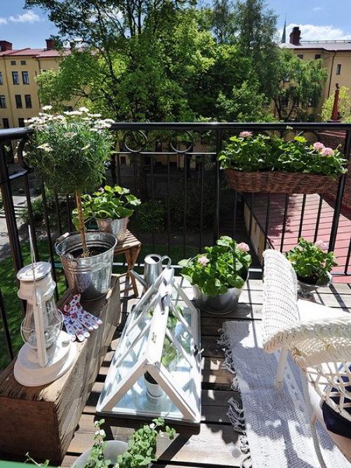 Как наполнить открытый балкон красотой и уютом. Открытый балкон 2023: ТОП-80 идей дизайна с фото 10