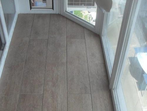 Плитка на пол для открытого балкона. Плитка