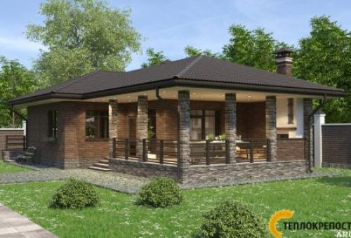 Проект бани с бассейном и тренажерным залом. Проект банного комплекса на склоне: в компоновке с тренажерной и спа, п. Старопышминск