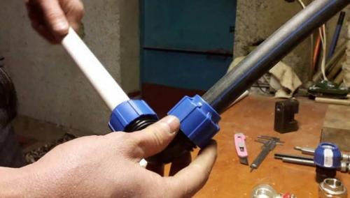 Как соединить пвх трубу с полипропиленовой. Что из себя представляют трубы ПНД