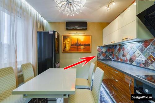 Чем заменить фартук на кухне вместо плитки. Что такое фартук и для чего он нужен на кухне 22 Чем заменить фартук на кухне вместо плитки. Что такое фартук и для чего он нужен на кухне 22