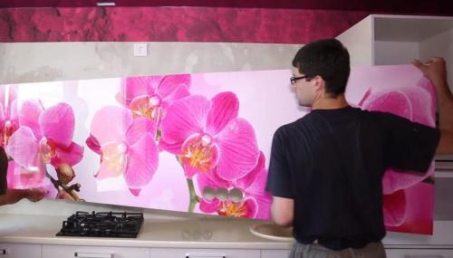 Панели под плитку для кухни. Виды пластиковой плитки