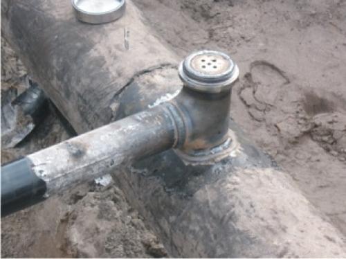 Как врезаться в пластиковую трубу. Очерчиваем круг задач 03 Как врезаться в пластиковую трубу. Очерчиваем круг задач 03