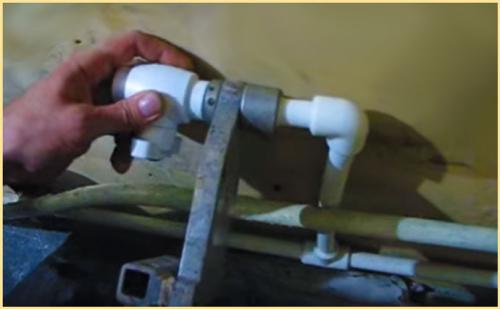 Пайка полипропиленовых труб в труднодоступных местах- Советы +Видео
