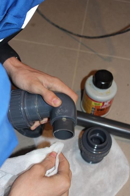 Как установить трубу ПВХ под клеевое соединение: пошаговая инструкция 01 Как установить трубу ПВХ под клеевое соединение: пошаговая инструкция 01