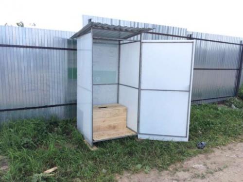 Как построить туалет в деревне. “Скворечник”