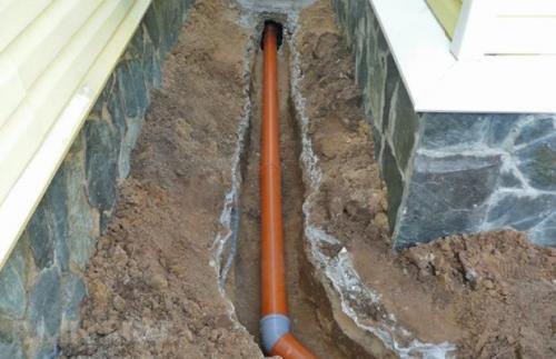 Вспененный полиэтилен для канализационных труб.  Способы защиты труб от промерзания