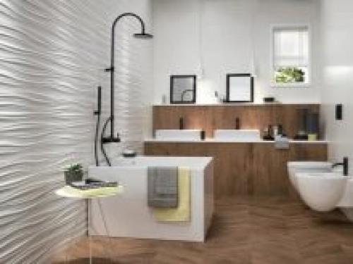 Отделка ванной комнаты деревом. Деревянная ванная комната — идеи и вдохновение 11