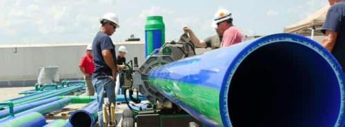 Переход с ПНД на металлопластик. Способы соединения ПНД труб