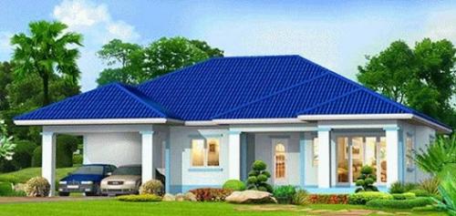 Бесплатные проекты одноэтажных домов. 24 бесплатных проекта одноэтажных домов из пеноблоков с чертежами и фото