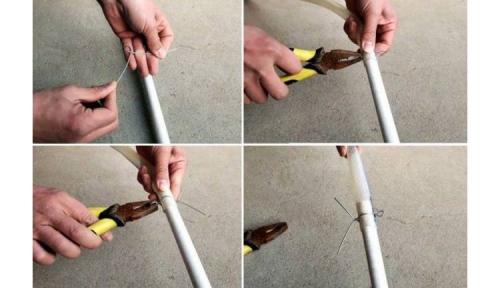 Как соединить два шланга разного диаметра. Изделия одного диаметра