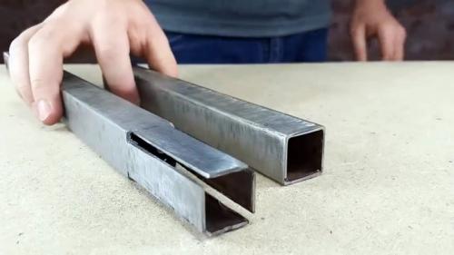 Как соединить две трубы под 90 градусов без сварки. Процесс соединения двух одинаковых профильных квадратных труб без сварки