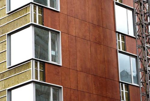 Вентилируемый фасад из керамогранита. Плюсы вентилируемых фасадов из керамогранита