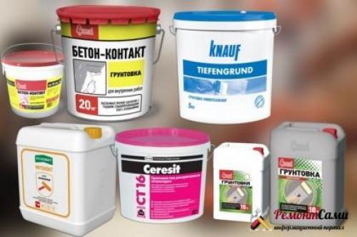 Сколько сохнет грунтовка перед штукатуркой. Виды грунтовки и время их высыхания
