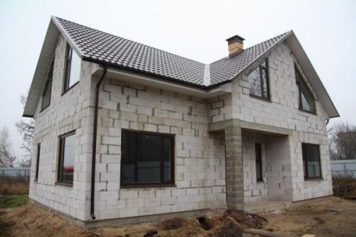 Из чего лучше строить дом в украине. Бетонные блоки