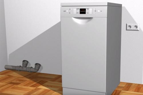 Двойной кран для стиральной машины и посудомойки. Кран для посудомоечной машины 14