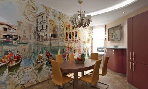 Чем кроме плитки можно отделать кухню. Дизайн стен на кухне — 106 вариантов отделки в реальных фото