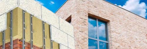 Этапы монтажа вентилируемых фасадов. Технология отделки фасада 05