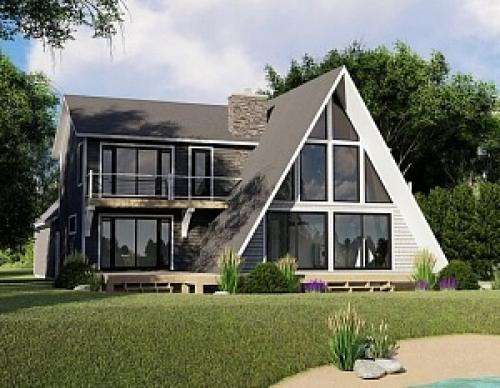 Отличные идеи для отделки фасада частного дома 01 Отличные идеи для отделки фасада частного дома 01