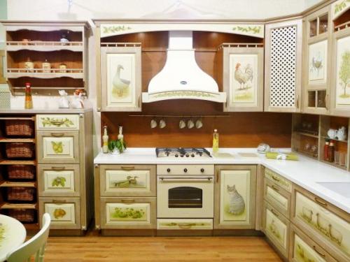 Реставрация кухонных фасадов своими руками. Декупаж кухонных фасадов