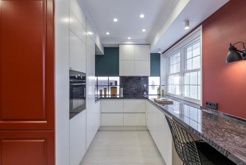 Как покрасить кухонный фартук из мдф. Плюсы и минусы моющейся краски