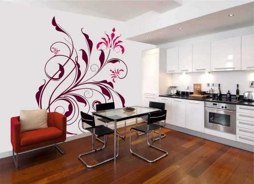 Как покрасить кухонный фартук из мдф. Плюсы и минусы моющейся краски