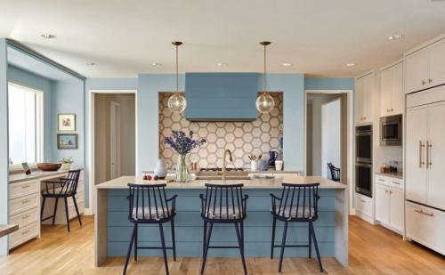 Что использовать на кухне кроме плитки. Покраска или побелка