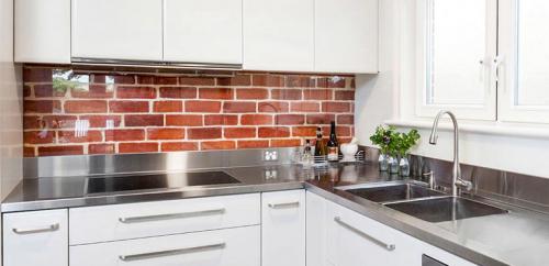 Кухонный фартук без плитки. Критерии выбора материала для кухонного фартука 31 Кухонный фартук без плитки. Критерии выбора материала для кухонного фартука 31