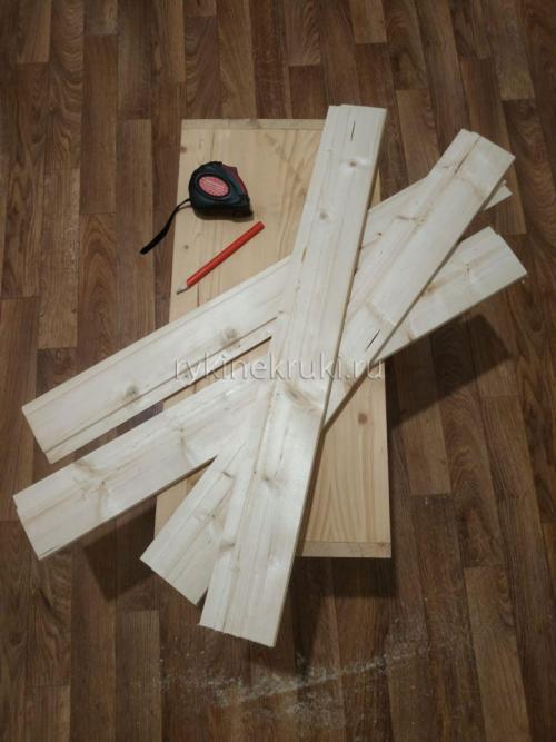 Деревянный фартук на кухне. Кухонный фартук из дерева своими руками