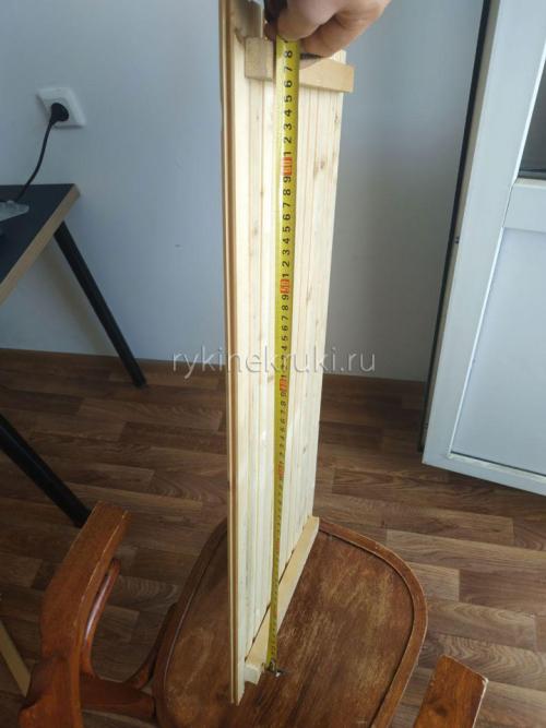 Деревянный фартук на кухне. Кухонный фартук из дерева своими руками