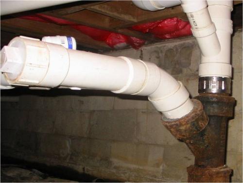 Пошаговая замена чугунной канализации на пластиковую. Способы соединения