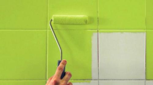 Обновляем кухонный фартук без перекладки плитки.. Как обновить фартук на кухне, не меняя плитку