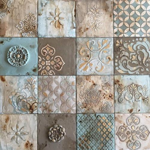 Не снимая старую кафельную плитку. Как обновить плитку в ванной не меняя ее и не снимая: самые лучшие варианты, как дать новую жизнь старой кафельной плитке, 105 фото