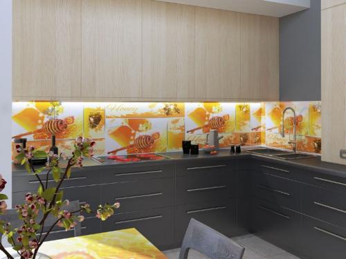 Как крепить фартук на кухне из МДФ. Виды покрытий панелей МДФ