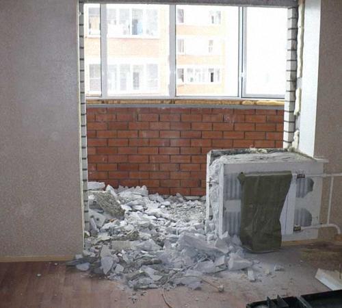 Снос межкомнатных стен. Демонтаж перегородок: особенности и правила