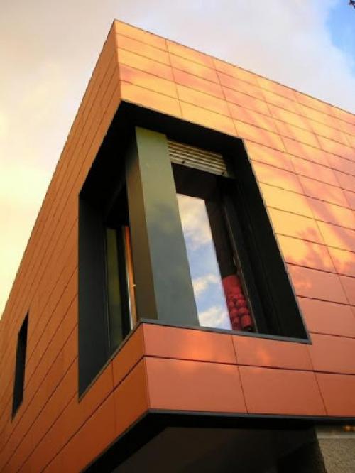 Устройство вентилируемых фасадов с облицовкой плитами из керамогранита. Крепление на фасад