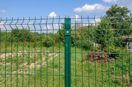 Забор для дачи своими руками. Металлические сетки