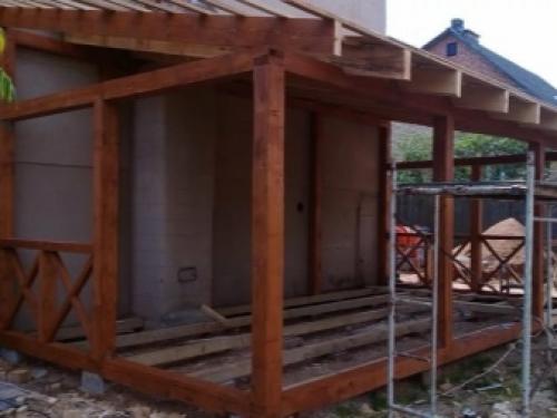 Пристройка к бане комнаты отдыха. Особенности 04