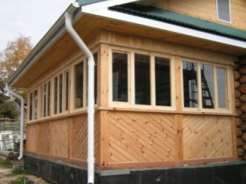 Пристройка к бане комнаты отдыха. Особенности 08