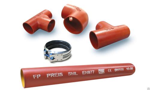 Система канализации из чугунных труб SML. Технические характеристики и достоинства труб SML 02