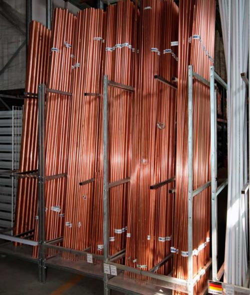 Труба медная водопроводная размеры. Таблица диаметров