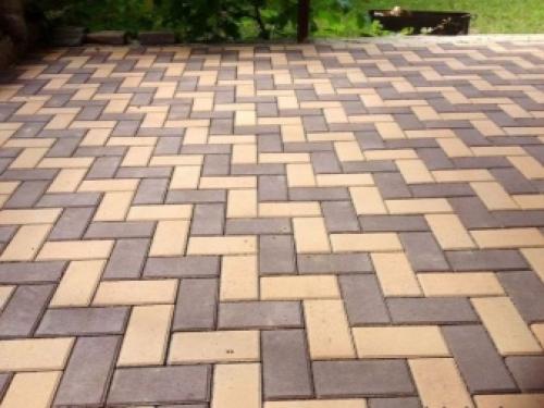 Как укладывать тротуарную плитку на песок с цементом. Укладка тротуарной плитки на песок с цементом своими руками 13